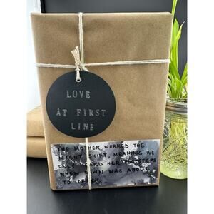 Love At First Line Book "The mother worked the night shift, meaning we only..."